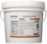 Nutiva Organic Coconut Oil, Refined, 1 Gallon