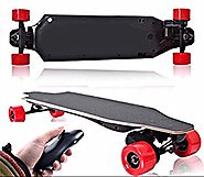Electric Skateboard Longboard By Falcon Board - Powerful 1200W Brushless Motor - 8AH Lithium Battery - Bluetooth Remo...