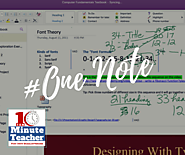 #17: Microsoft One Note: Useful Tips and Tricks for the Classroom @coolcatteacher