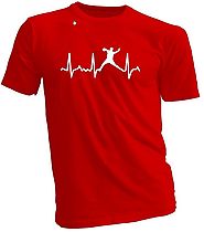 Baseball Heartbeat Pitcher, Catcher, Batter T-Shirt (various styles, colors and sizes) Youth or Adult - Baseball Gift...