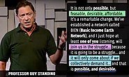Why everyone should have a basic income | Guy Standing