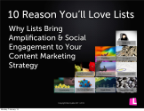 10 Reason You’ll Love Lists and Lists Posts for Your Blog and Custo...