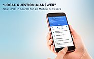 Local question and answer feature LIVE for all mobile devices