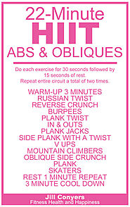 22-Minute HIIT for Abs & Oblique