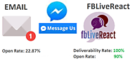 #FBLiveReact is more powerful than email marketing!