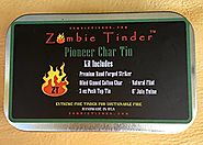 Pioneer Char Tin, Flint & Steel Fire Kit, Zombie Tinder