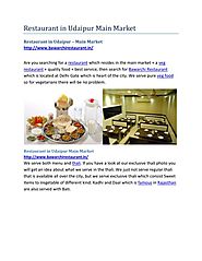 Restaurant in Udaipur Main Market