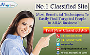 MLM Classified- Ideal Business Strategy To Expanding Your MLM Business Via Online