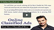 MLM Classified Ads- Greatest Way To Be Success In Network Marketing Business