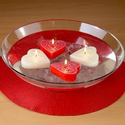 Floating Heart Candles