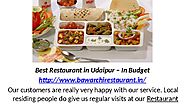 Best Restaurant in Udaipur In Budget