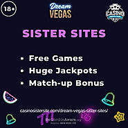 Sites like Dream Vegas – 5 site with free games & community Jackpots.