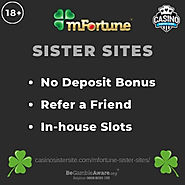 Sites like mFortune casino – No deposit bonuses, refer a friend and In-house slots.