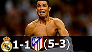 Real Madrid vs Atletico Madrid 1-1 (5-3 pen.) (UCL Final) 2016