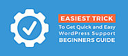 Easiest Trick To Get Quick and Easy WordPress Support- Beginners Guide