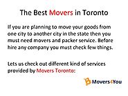 Best Movers in Toronto