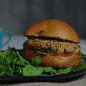 Masala Oats Veggie Burger