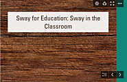 Sway for engaging online presentations