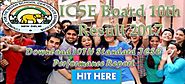 ICSE Board 10th Result 2017 Announced Download 10TH Standard Performance Report