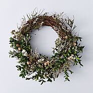 Spring Amaranth Wreath