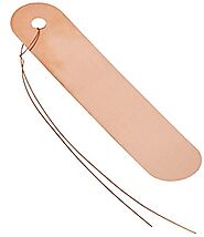 Copper Tags with Copper Ties