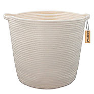 Natural Cotton Rope Storage Basket