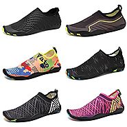 CIOR Men and Women’s Barefoot Quick-Dry Water Sports Aqua Shoes with 14 Drainage Holes for Swim, Walking, Yoga, Lake,...