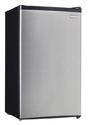 Danby Designer 3.3 cu.ft. Compact Refrigerator, Black/ Spotless Steel