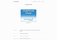 ClubPlanet Clone by NCrypted Websites on Gibbon