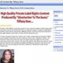 PLR Articles And Content By Tiffany Dow