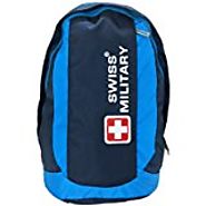 Swiss Military Polyester 26 cms Red and Grey Travel Duffel (LBP24)