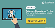 Automated Acceptance Testing - Webinar June 22, 2017