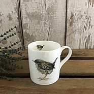 Wren Mug - Fine Bone China
