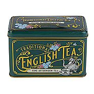 Victorian Tin with 40 English Afternoon Teabags
