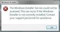 Windows Installer Service could not be access [Solved]