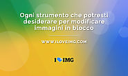 iLoveIMG | L'app online gratuita più veloce per una facile modifica delle immagini.