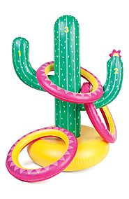 Sunnylife 'Cactoss' Inflatable Ring Toss Game