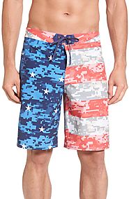 Vineyard Vines Flag Print Board Shorts $89.50 @ Nordstrom