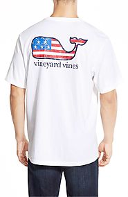 Vineyard Vines 'American Flag Whale' Graphic T-Shirt $42 @ Nordstrom