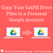 Copy Your GAFE Drive Files to a Personal Google Account • Talk Tech With Me