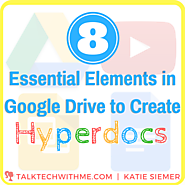 8 Essential Google Drive Elements to Create Hyperdocs • Talk Tech With Me