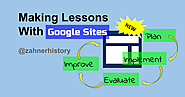 Making Lessons With New Google Sites