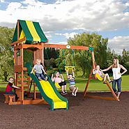 Backyard Discovery Weston Cedar Swing Set $435.99 @ Walmart