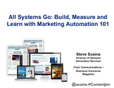 Steve Susina: All Systems Go: Build, Measure, Learn with Marketing Automation 101