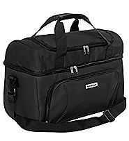 HomeStock Large Cooler Bag (Black) 18x12x10 Inches