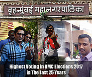 Highest Voting in BMC Elections 2017 in The Last 25 Years