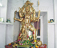 360 degree unique Panchmukhi Hanuman Ashtadhatu Statue in Ujjain.