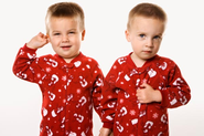 Matching Christmas pajamas for the entire family