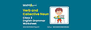 CBSE Class 3 English Grammar Worksheet – Verb and Collective Noun