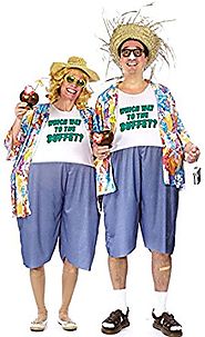 Adult Tacky Traveler Costume - One Costume per package